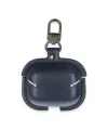 Apple Airpods Pro 2 (2.nesil) Çanta Deri Kılıf - Lacivert
