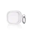 Apple Airpods Pro 2 (2.nesil) Shiny Şeffaf Kılıf - Beyaz