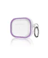 Apple Airpods Pro 2 (2.nesil) Shiny Şeffaf Kılıf - Mor