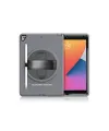 Apple İpad 10.2 (7.nesil) Kılıf Hand Strap Tablet Kılıfı - Gri