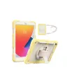 Apple İpad 10.2 (7.nesil) Kılıf Strap New Tablet Kapak - Sarı
