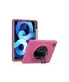 Apple İpad 2022 10.9 (10.nesil) Kılıf Hand Strap Tablet Kılıfı - Pembe