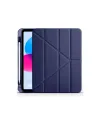 Apple İpad 2022 10.9 (10.nesil) Kılıf Kalemlikli Mars Tablet Kılıfı - Lacivert