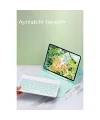 Apple İpad 5 Air 9.7 Kılıf Kc01 Smart Klavyeli Tablet Kılıfı - Siyah
