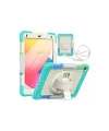 Apple İpad 5 Air 9.7 Kılıf Tablet Rainbow Kapak - Turkuaz