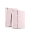 Apple İpad Air 13 (2024) Kılıf Kalemlikli Mars Tablet Kılıfı - Rose Gold