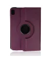 Apple iPad Mini 6 Kılıf 360 Tablet Deri Kılıf - Mürdüm