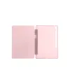 Apple İpad Pro 11 (2024) Kılıf Kalemlikli Hugo Tablet Kılıfı - Rose Gold