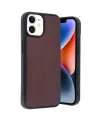 Apple İphone 11 Kılıf Aras Deri Kapak - Bordo
