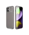 Apple İphone 11 Kılıf Auto Focus Karbon Kapak - Gri