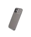 Apple İphone 11 Kılıf Auto Focus Karbon Kapak - Gri