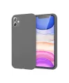 Apple iPhone 11 Kılıf First Silikon - Gri