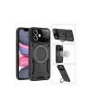 Apple İphone 11 Kılıf Joy Lens Standlı Kapak - Kırmızı