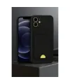 Apple İphone 11 Kılıf Kelvin Kartvizitli Silikon - Siyah
