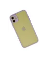 Apple iPhone 11 Kılıf Montreal Silikon Kapak - Mor