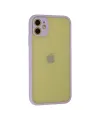 Apple iPhone 11 Kılıf Montreal Silikon Kapak - Mor