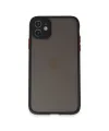 Apple iPhone 11 Kılıf Montreal Silikon Kapak - Siyah