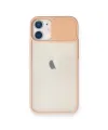 Apple İphone 11 Kılıf Palm Buzlu Kamera Sürgülü Silikon - Pembe