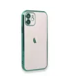 Apple iPhone 11 Kılıf Razer Lensli Silikon - Yeşil
