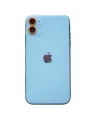 Apple İphone 11 Neon Fosforlu Kamera Lens - Turuncu