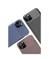 Apple İphone 11 Pro Kılıf Auto Focus Karbon Kapak - Lacivert
