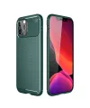 Apple İphone 11 Pro Kılıf Auto Focus Karbon Kapak - Yeşil