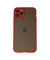 Apple İphone 11 Pro Kılıf Montreal Silikon Kapak - Kırmızı
