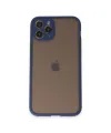 Apple İphone 11 Pro Kılıf Montreal Silikon Kapak - Lacivert