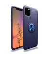 Apple İphone 11 Pro Kılıf Range Yüzüklü Silikon - Mavi