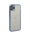 Apple iPhone 11 Pro Kılıf Razer Lensli Silikon - Açık Mavi