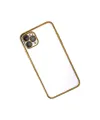 Apple İphone 11 Pro Kılıf Razer Lensli Silikon - Gold