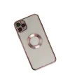 Apple İphone 11 Pro Kılıf Slot Silikon - Rose Gold