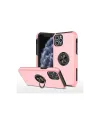 Apple iPhone 11 Pro Max Kılıf Elit Yüzüklü Kapak - Pembe