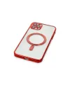 Apple İphone 11 Pro Max Kılıf Kross Magneticsafe Kapak - Kırmızı