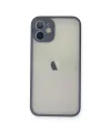 Apple İphone 11 Pro Max Kılıf Montreal Silikon Kapak - Gri