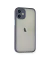 Apple iPhone 11 Pro Max Kılıf Montreal Silikon Kapak - Gri
