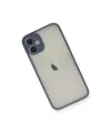 Apple İphone 11 Pro Max Kılıf Montreal Silikon Kapak - Gri