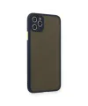 Apple İphone 11 Pro Max Kılıf Montreal Silikon Kapak - Lacivert