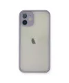 Apple iPhone 11 Pro Max Kılıf Montreal Silikon Kapak - Mor