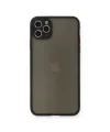 Apple iPhone 11 Pro Max Kılıf Montreal Silikon Kapak - Siyah