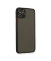 Apple İphone 11 Pro Max Kılıf Montreal Silikon Kapak - Siyah