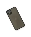 Apple İphone 11 Pro Max Kılıf Montreal Silikon Kapak - Siyah