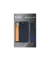Apple iPhone 11 Pro Max Kılıf Nano içi Kadife Silikon - Mavi