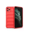 Apple iPhone 11 Pro Max Kılıf Optimum Silikon - Kırmızı