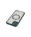 Apple İphone 11 Pro Max Kılıf Prag Magneticsafe Kapak - Koyu Yeşil