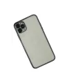 Apple iPhone 11 Pro Max Kılıf Razer Lensli Silikon - Siyah
