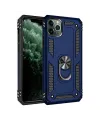 Apple İphone 11 Pro Max Kılıf Sofya Yüzüklü Silikon Kapak - Lacivert