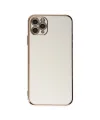 Apple iPhone 11 Pro Max Kılıf Volet Silikon - Beyaz