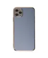 Apple İphone 11 Pro Max Kılıf Volet Silikon - Mavi