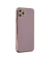 Apple İphone 11 Pro Max Kılıf Volet Silikon - Mor